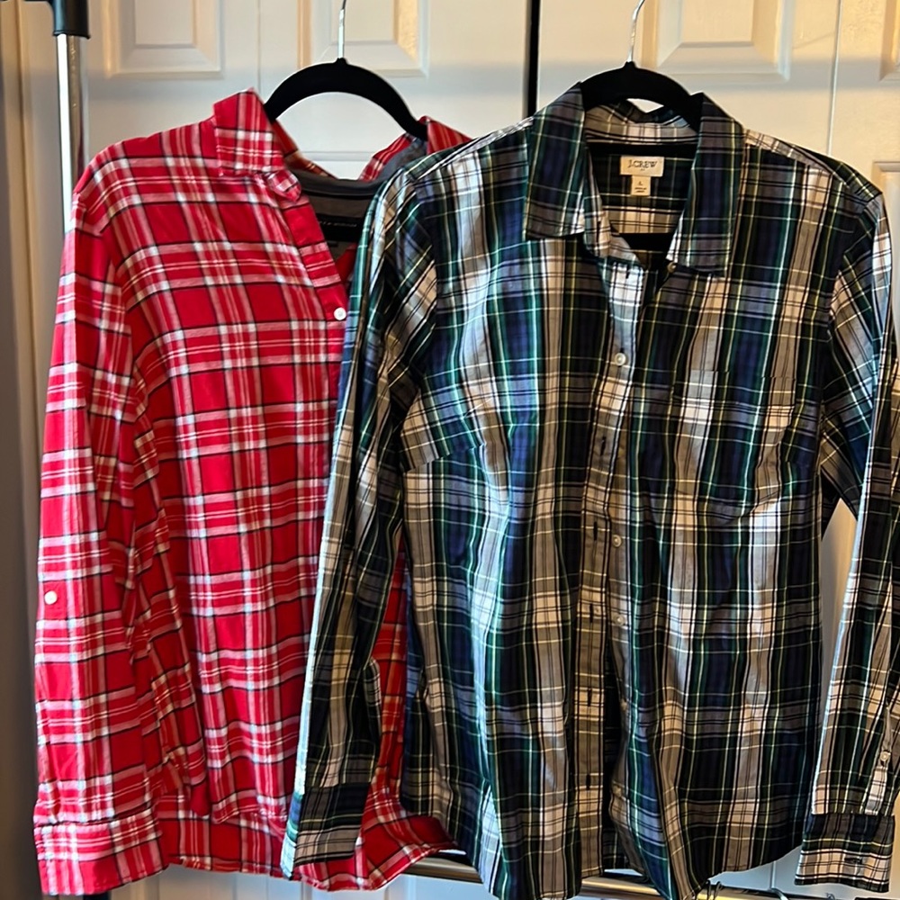 Plaid shirts